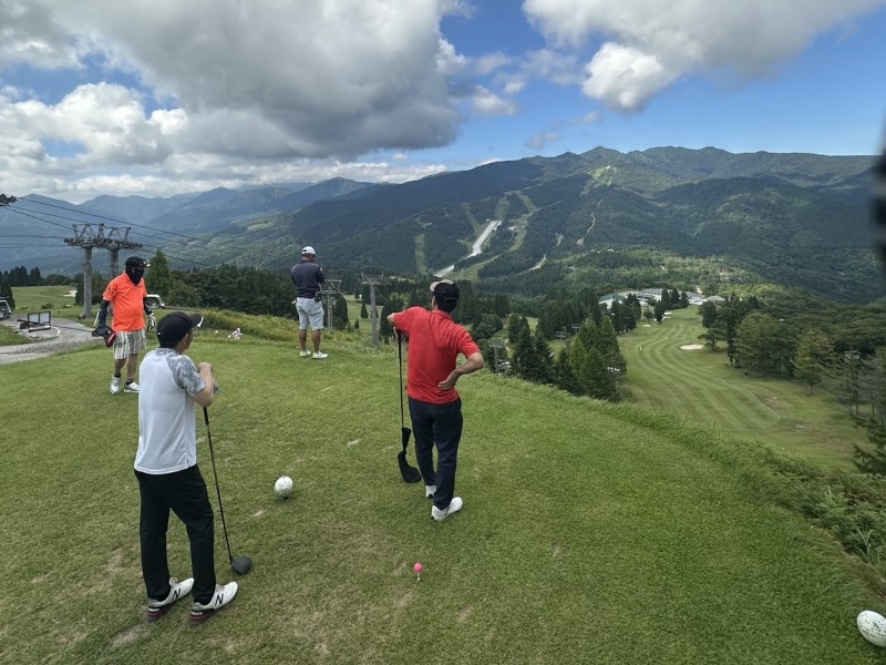 白鳥高原ゴルフ（2024夏休み）