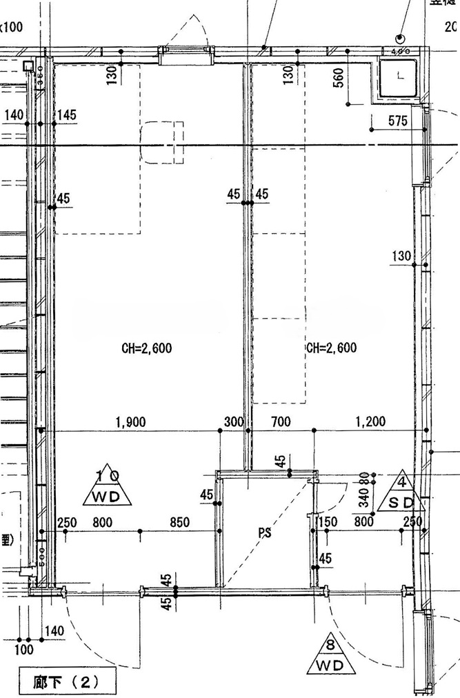 オフィスビルトイレ新設